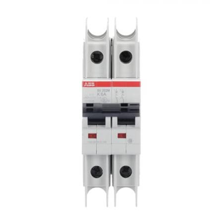 ABB SU202M-K6 Sicherungsautomat K-Char., 10kA, 6A, 2P UL489