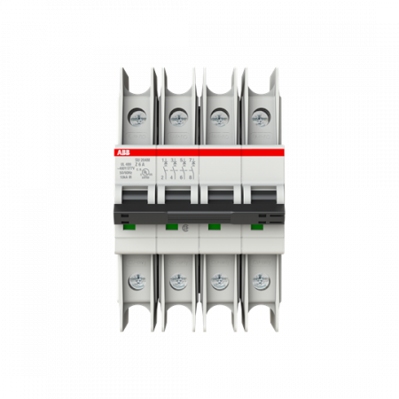 ABB SU204M-Z6 Sicherungsautomat Z-Char., 10kA, 6A, 4P UL489