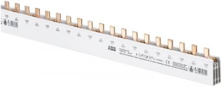 ABB PS2/60/30DC Phasenschiene 2-phasig, 60 Pins, 30mm2 Phasenfolge L1-L2-L1-…