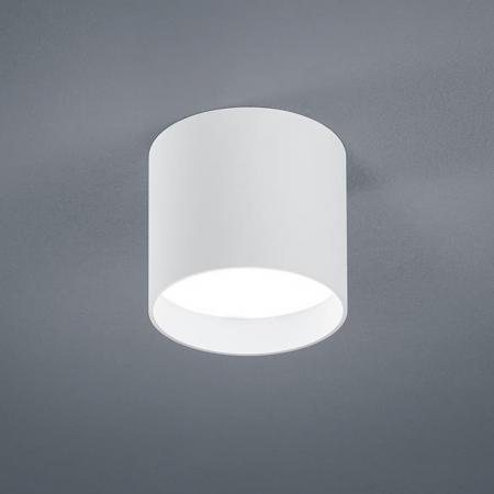 HELESTRA DORA LED Deckenleuchte 7,5 W 510 lm 2900 K Warmweiß Ø 100 mm Mattweiß satiniertes Glas