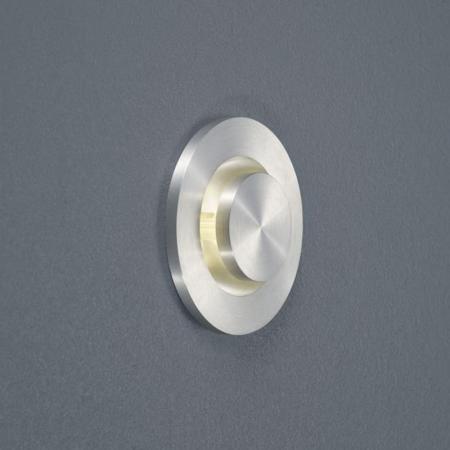 Helestra ONTO LED Wand Einbauleuchte in Aluminium matt Treppenstufen Beleuchtung mit verstellbarem Lichtaustritt