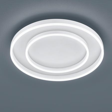Helestra SONA LED Deckenleuchte 60W 2900 K Warmweiß 4690 lm IP20 Ø 59,5 cm Mattweiß