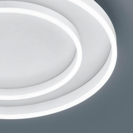 Helestra SONA LED Deckenleuchte 60W 2900 K Warmweiß 4690 lm IP20 Ø 59,5 cm Mattweiß
