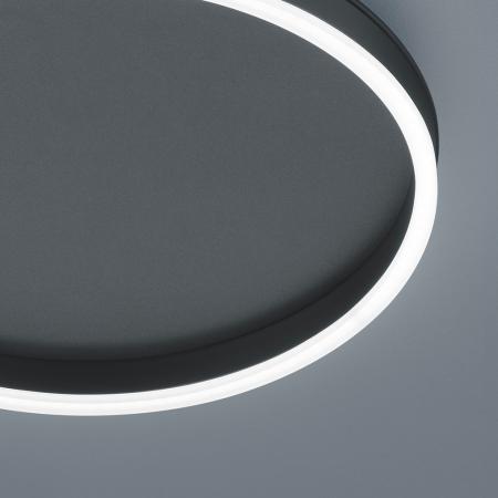 Helestra SONA LED Deckenleuchte 24 W 2040 lm 2900 K Warmweiß CASAMBI Smart Ø 40 cm Mattschwarz