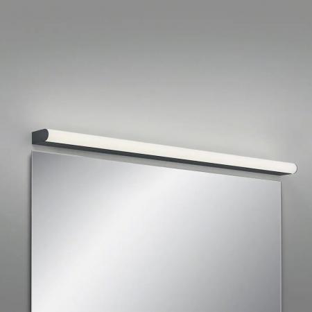 HELESTRA PONTO-S LED Spiegelleuchte 18 W 3000–4000 K Warmweiß / Neutralweiß 1460 lm 90 cm schwarz matt, IP44