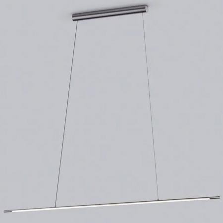 Helestra LEDA LED Pendelleuchte 14 W 1120 lm 2700 K Warmweiß CASAMBI Smart 155 cm Titangrau