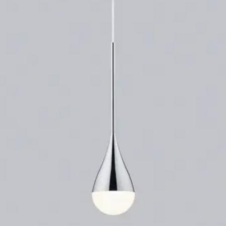 Helestra DUC 16/2630.04 LED-Pendelleuchte 9 W 2900 K Warmweiß, chrom, IP44, dimmbar