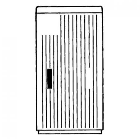 ABB EH3A9C00 Schrank AP Gr.00 1125x455x320 Doppelschließung, AG-Lackierung IP44, IK10
