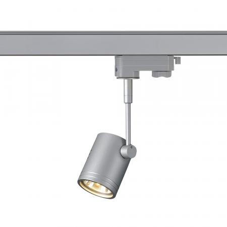 SLV 152242 BIMA I Leuchtenkopf, silbergrau, GU10, max. 50W, inkl. 3P.-Adapter,