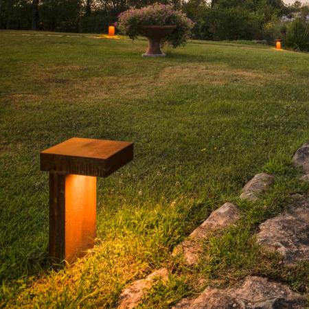 SLV 230090 RUSTY PATHLIGHT Wegeleuchte Eisen gerostet