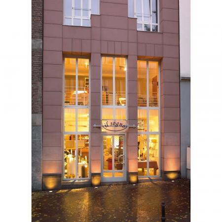 SLV 228430 DASAR EXACT Bodeneinbauleuchte, innen und aussen, rund, Edelstahl IP67