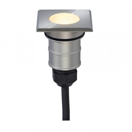 SLV 228342 POWER TRAIL-LITE square Bodeneinbau Wandeinbau Leuchte Edelstahl IP67