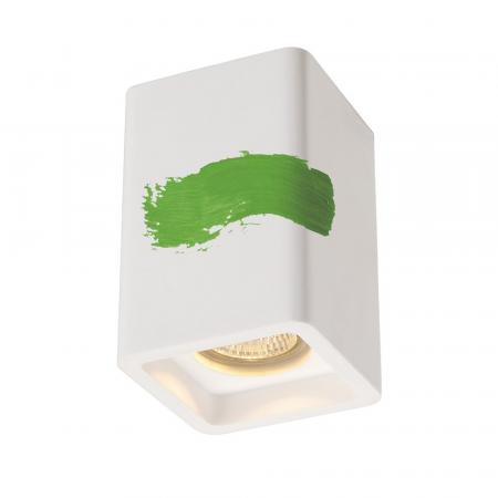 SLV 148004 PLASTRA QPAR51 LED Deckenleuchte GU10 weiß Gips eckig IP20