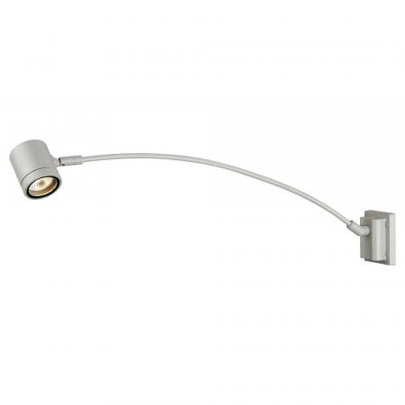 Außenwandstrahler schwenkbar mit 78cm langem Arm NEW MYRA DISPLAY CURVE SLV 233134