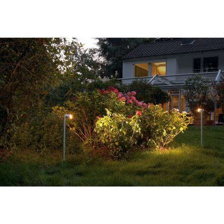 SLV 233185 NEW MYRA konfigurierbare Wege- und Gartenleuchte 2 Leuchtenköpfe anthrazit IP44