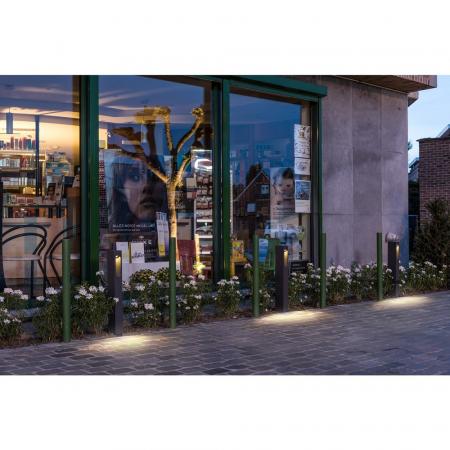 SLV 232145 SLOTBOX 70cm hohe eckige Wegeleuchte in anthrazit inkl. warmweiße LED IP44