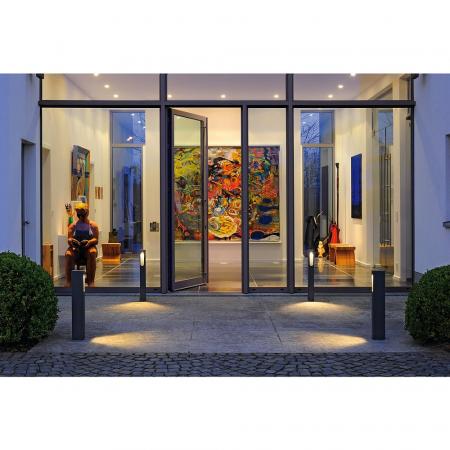 SLV 232145 SLOTBOX 70cm hohe eckige Wegeleuchte in anthrazit inkl. warmweiße LED IP44