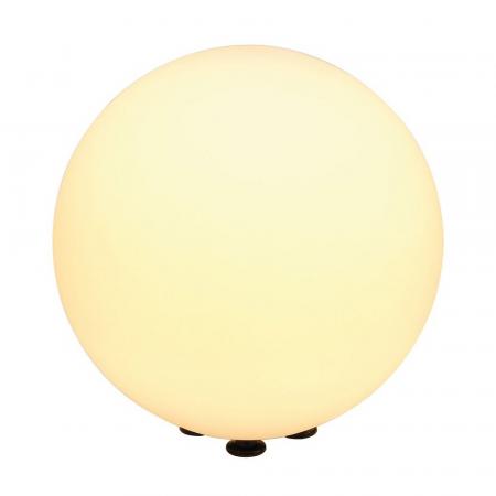 SLV 227220 ROTOBALL FLOOR LED Gartenkugel Outdoor silbergrau/weiss