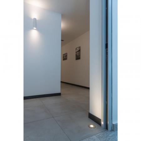 SLV 233500 DASAR 920 LED Bodeneinbauleuchte rund Edelstahl 6,5W 3000K IP67 12–24V DC
