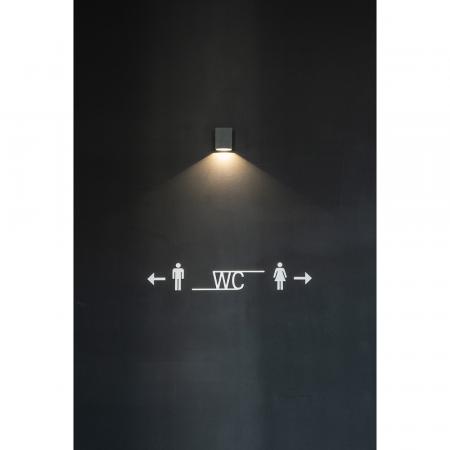 SLV 232435 QUAD XL 1 Außen Wandleuchte LED IP44 3W 3000K eckig anthrazit