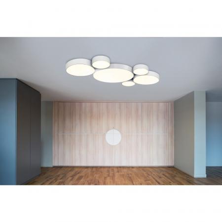 Nur noch angezeigter Bestand verfügbar:    Große MEDO LED Deckenleuchte 90cmØ 120W Warmweißes Wohnlicht SLV 135171
