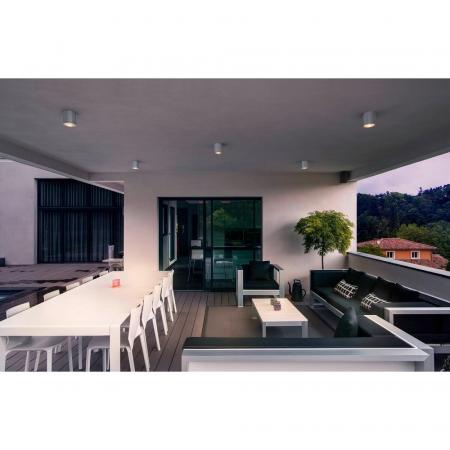 SLV 1000332 ROX CEILING OUT Outdoor Deckenleuchte Aluminium gebürstet
