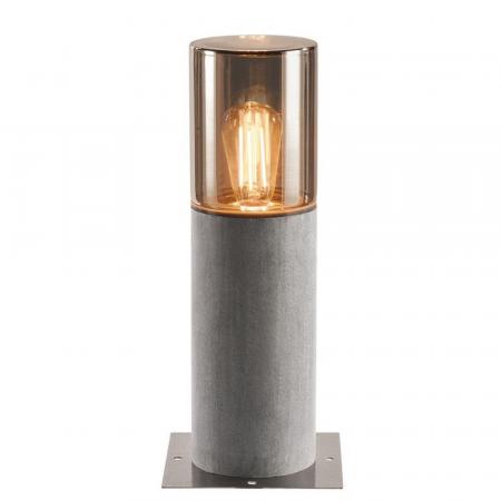 SLV 1000665 LISENNE POLE Wege- und Terrassenleuchte in grau 40cm hoch IP54