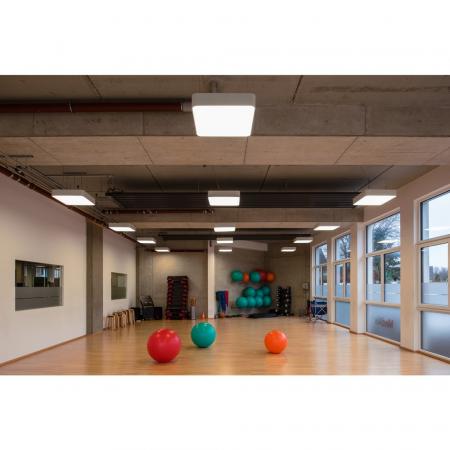 SLV 1000726 MEDO 60 SQUARE LED, Deckenleuchte, weiss, 1-10V, 3000K