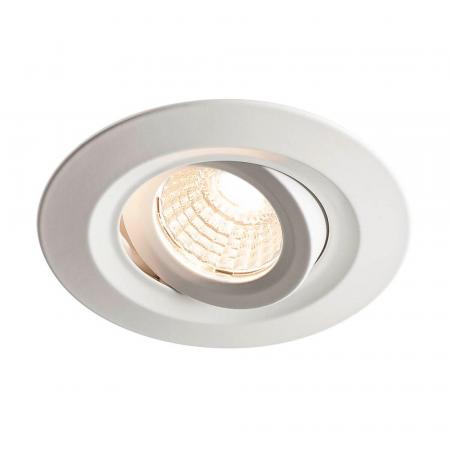 SLV 1000833 KINI LED Deckeneinbauleuchte Bad & Außen weiss warmweiße LED dimmbar