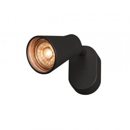 SLV 1000886 AVO Indoor Wand- und Deckenaufbauleuchte schwarz GU10