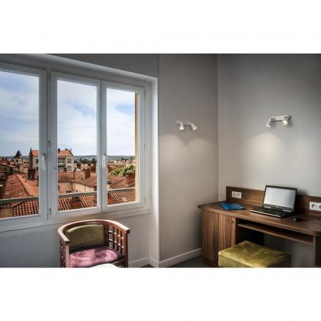 SLV 1000890 AVO Indoor Wand- und Deckenaufbauleuchte weiß GU10