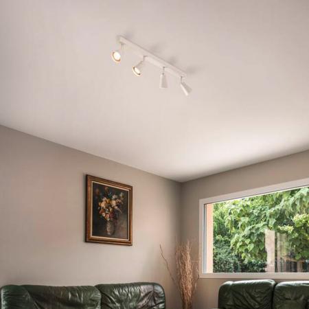 SLV 1000896 AVO CW Quad 4er Wand- und Decken Strahler QPAR51 weiß