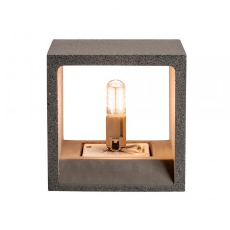 Beton LED Quader SOLID CUBE in Sandsteinoptik mit up&down Lichtaustritt  SLV 1000911