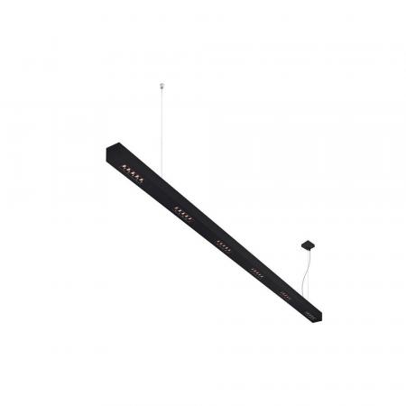 SLV 1000930 Q-LINE PD LED Indoor Pendelleuchte 2m BAP schwarz 3000K