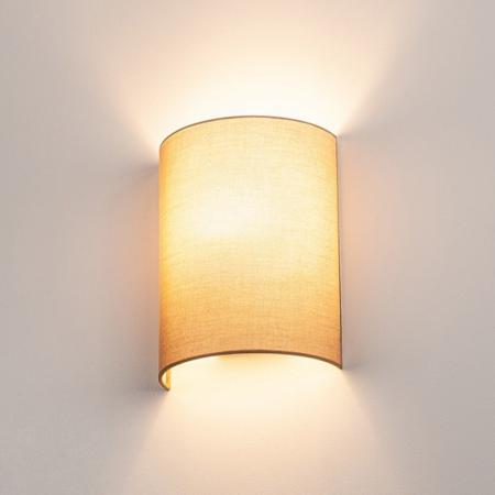 SLV 1001276 FENDA Halbschirm Wandlampenschirm beige
