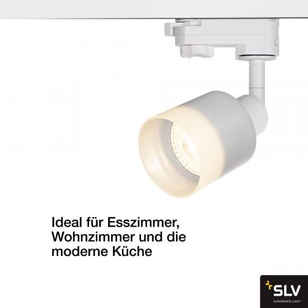 SLV 1001872 PURI TRACK  QPAR51 weiß 50W inkl. 3P.-Adapter
