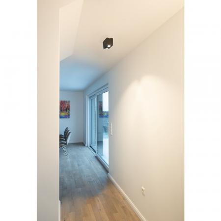 Dopperstrahliger TRILEDO LED Deckenspot schwenkbar schwarz 3000K SLV 1002003