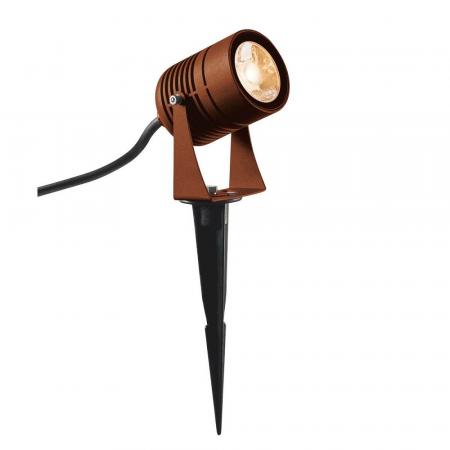 SLV 1002203 LED SPIKE LED Outdoor Erdspießleuchte rost farbend IP55 3000K 40°