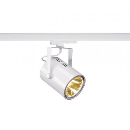 Nur noch angezeigter Bestand verfügbar:   SLV 1002668 EURO SPOT TRACK DALI weiß 20W 3000K, 38°, inkl. 3P.-Adapter