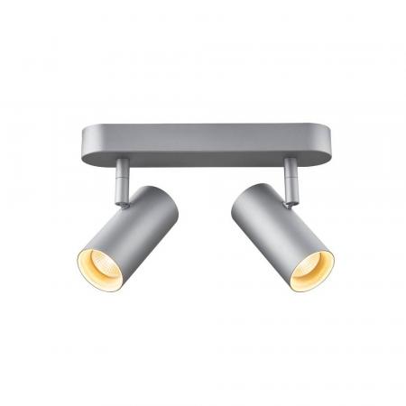 SLV 1002975 NOBLO II LED Wand- und Deckenstrahler warmweiße LED grau