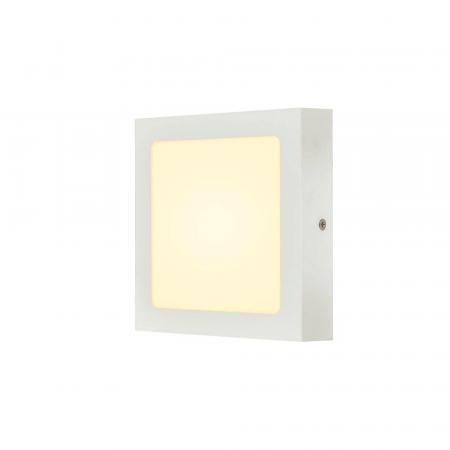 SLV 1003018 SENSER 18 LED Deckenaufbauleuchte 12W eckig weiß