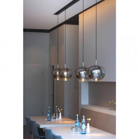 SLV 1003443 PANTILO CONVEX 29 Indoor Pendelleuchte E27 chrom