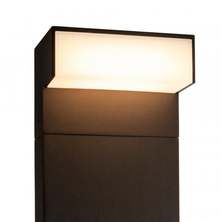 SLV 1003537 L-LINE OUT 50cm hohe L-förmige LED Wegeleuchte anthrazit umschaltbar 3000/4000K
