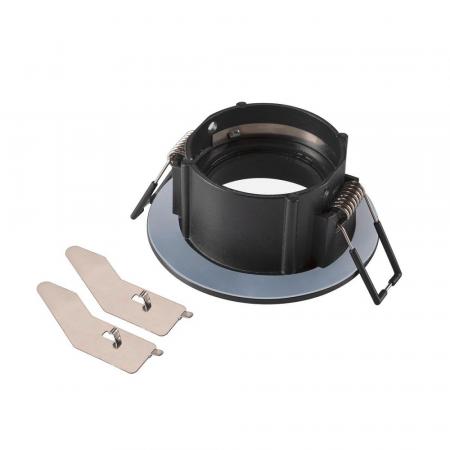 SLV 1007345 NEW TRIA® 68 Deckeneinbauring D: 8.2 H: 3.4 cm IP 65 schwarz