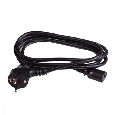SLV 1008029 Kaltgerätekabel Länge 1,8m, schwarz