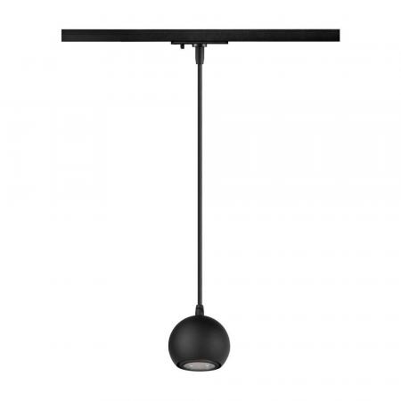 SLV 1008168 LIGHT EYE® 90 Pendelleuchte, matt schwarz, GU10, max. 75W, inkl. 1P.-Adapter