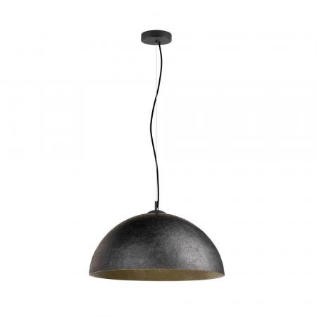 SLV 1008535 FORCHINI 50, Pendelleuchte, E27, Pendellänge 150 cm, 1x max. 40 W, matt schwarz / matt gold