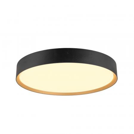 SLV 1008924 DECONA 42, CL, PHASE, Deckenaufbauleuchte, rund, 3000/4000K, 23 W, schwarz / gold
