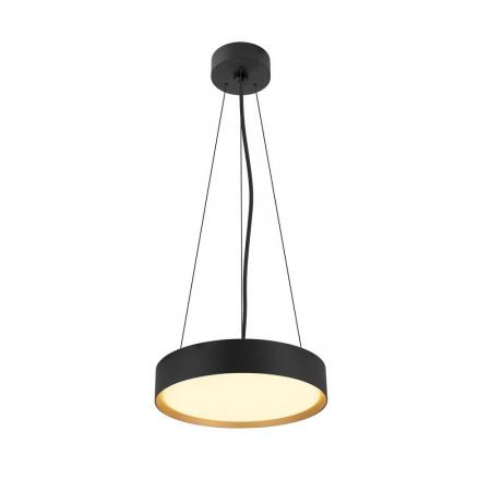 SLV 1008920 DECONA 30, CL, PHASE, Deckenaufbauleuchte, rund, 3000/4000K, 17 W, schwarz / gold