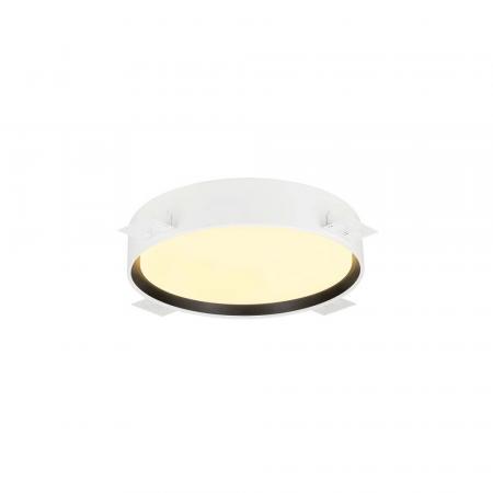 SLV 1008918 DECONA 30, CL, PHASE, Deckenaufbauleuchte, rund, 3000/4000K, 17 W, schwarz